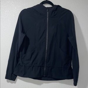 Women's Black Hooded Jacket